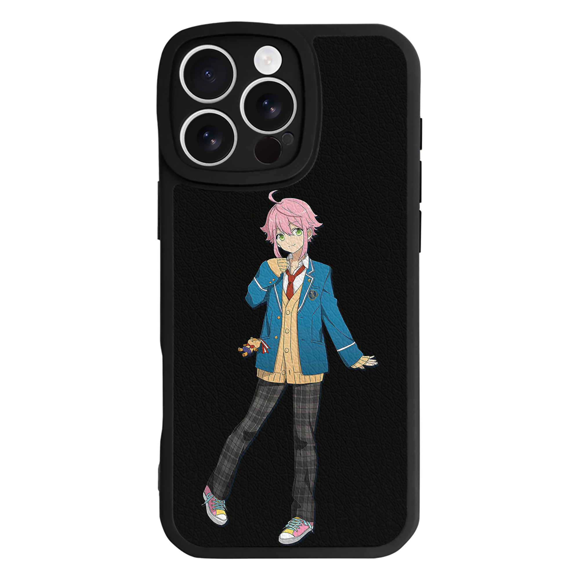 （画像用） あんさんぶるスターズ! Ensemble Stars 【iPhone 16シリーズ対応】シリコンスマホケース（レザー調） 材質：シリコン